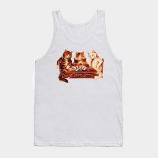 Checkmate Chess Cat Tank Top